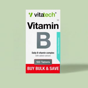 VITATECH VITAMEN B BULK 100CAPS