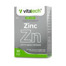 VITATECH VITAMIN ZINC BULK 100 CAPS