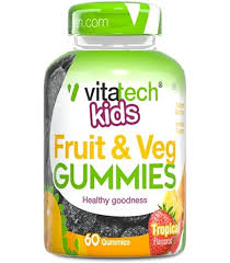 VITATECH KIDS FRUIT & VEG GUMMIES 60 CAPS