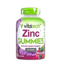 VITATECH ZINC GUMMIES 60 CAPS