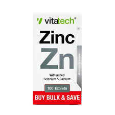 VITATECH VITAMIN ZINC BULK 100CAPS