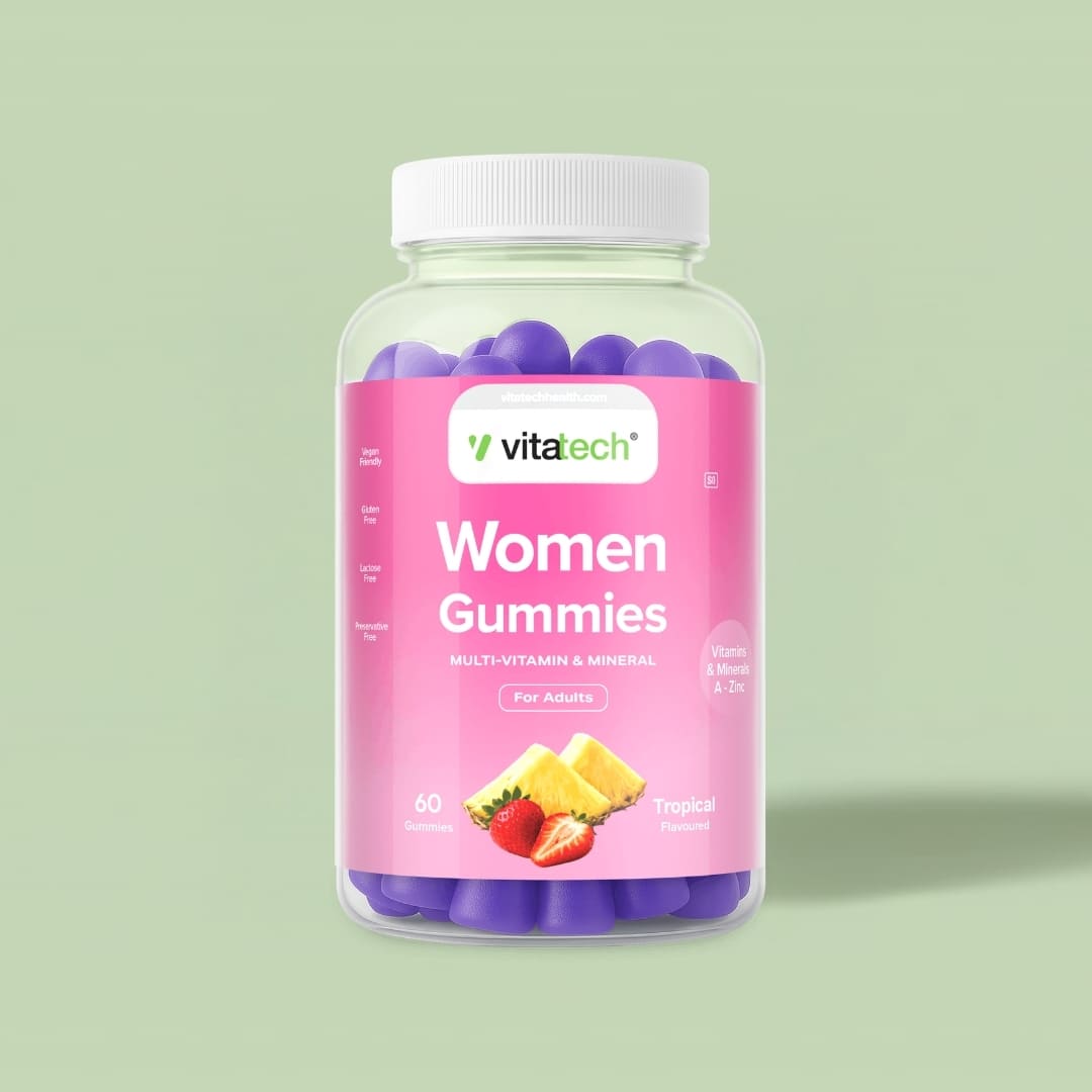 VITATECH WOMEN MULTIVITAMIN GUMMIES 60 CAPS